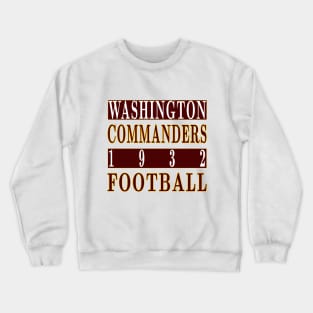 Washington Commanders Football Classic Crewneck Sweatshirt